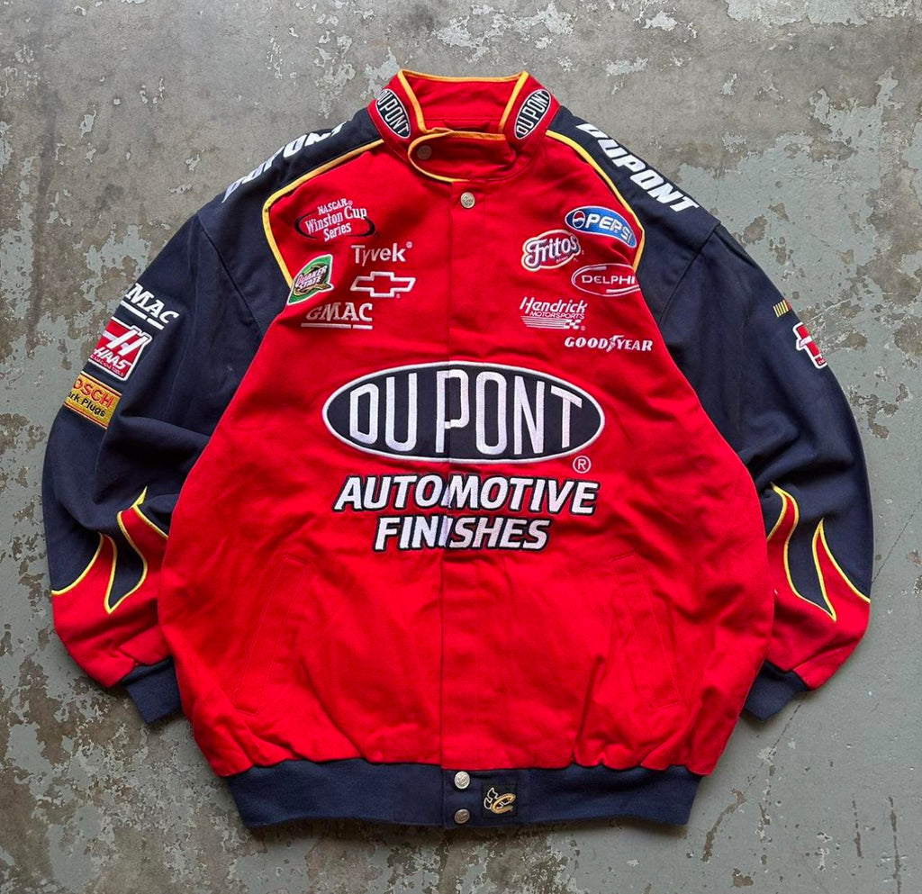 Vtg DuPont Nascar Jacket