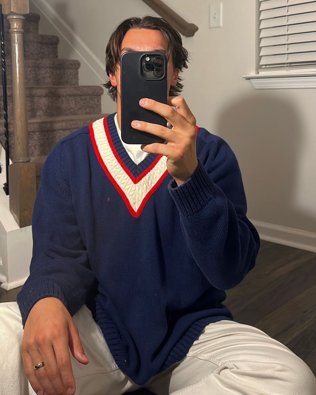 90s Varsity Sweater
