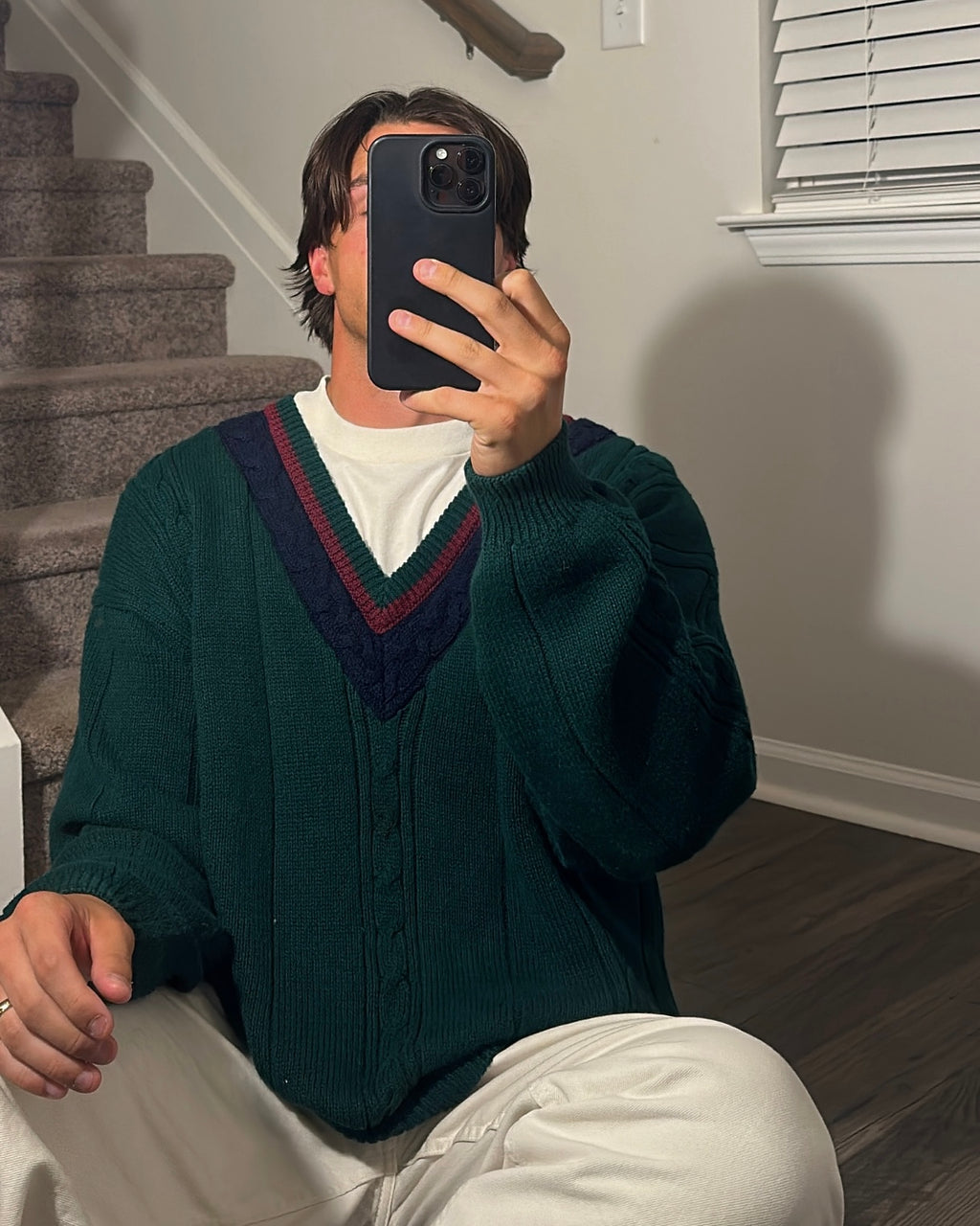 90s Varsity Sweater