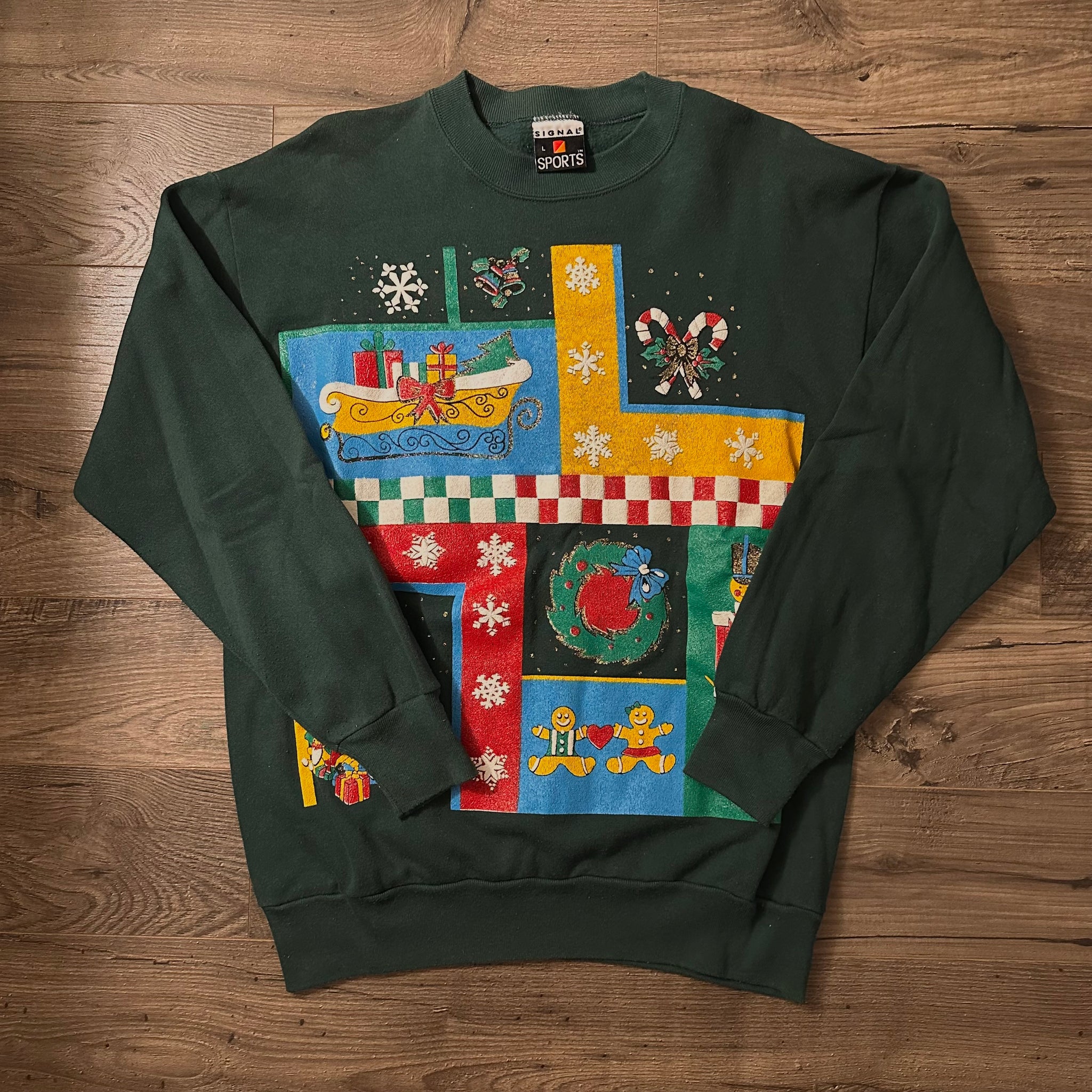Vtg 90s Christmas Crewneck Bundle (2)