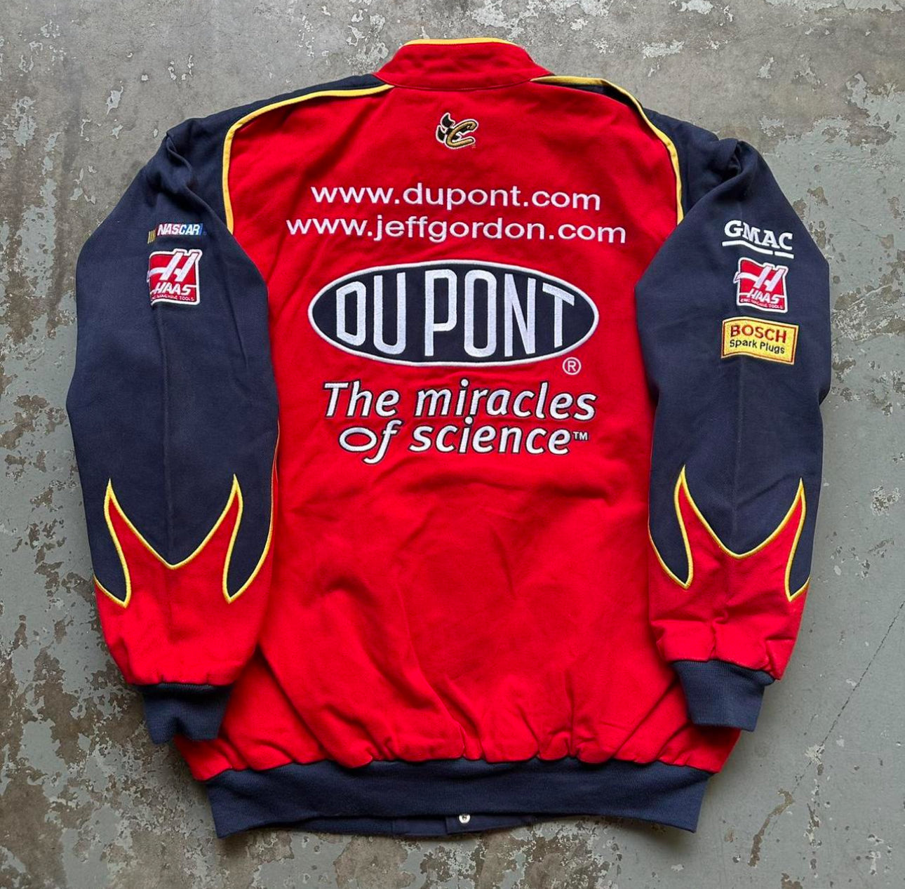 Vtg DuPont Nascar Jacket