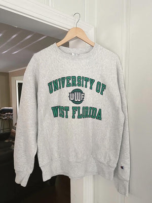 Vtg University of West Florida Crewneck