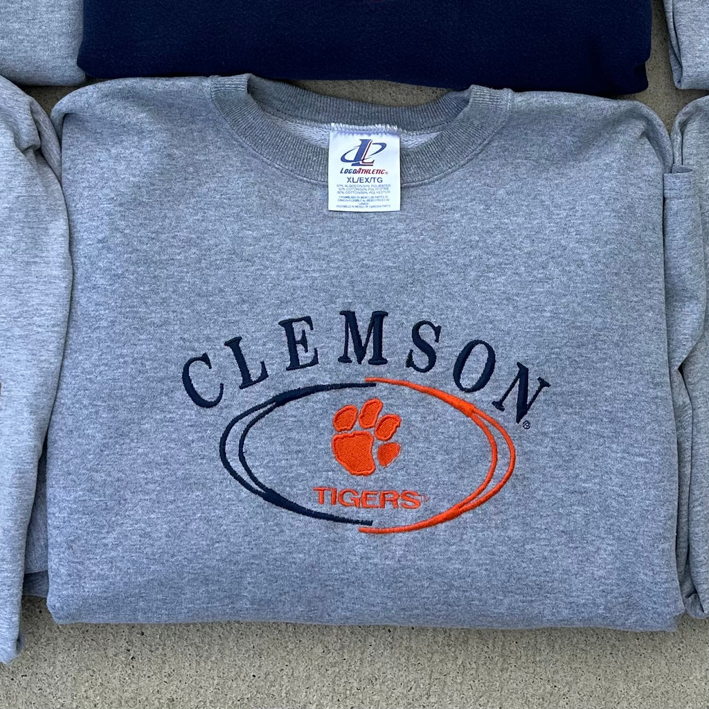 Vtg Clemson Crewneck