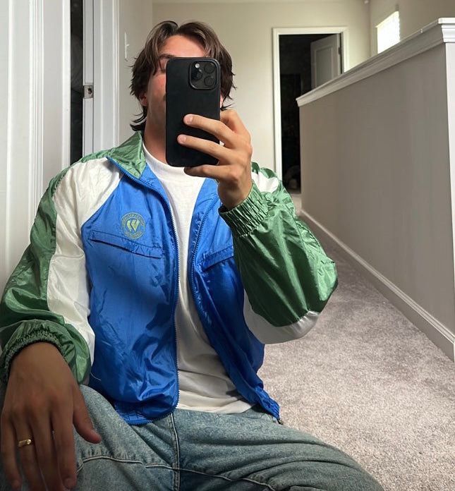 Vtg Wimbledon Windbreaker