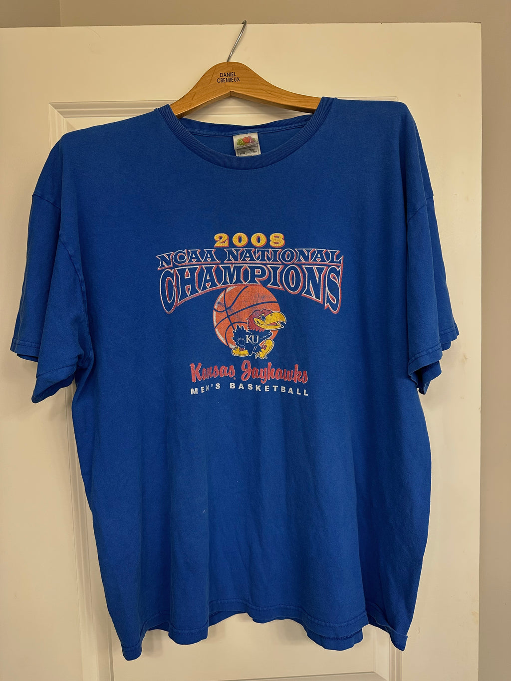 Vtg Kansas Basketball Tee