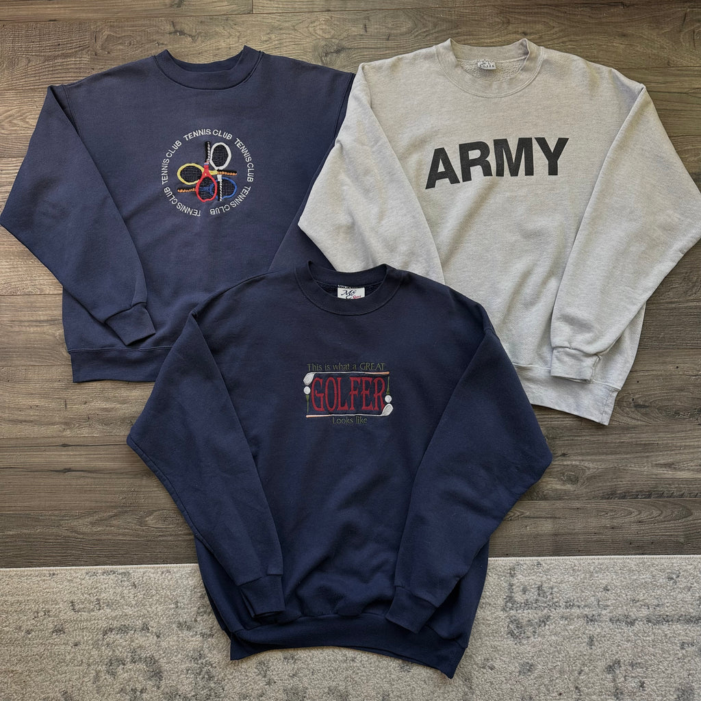 Vtg 90s Crewneck Bundle (3)