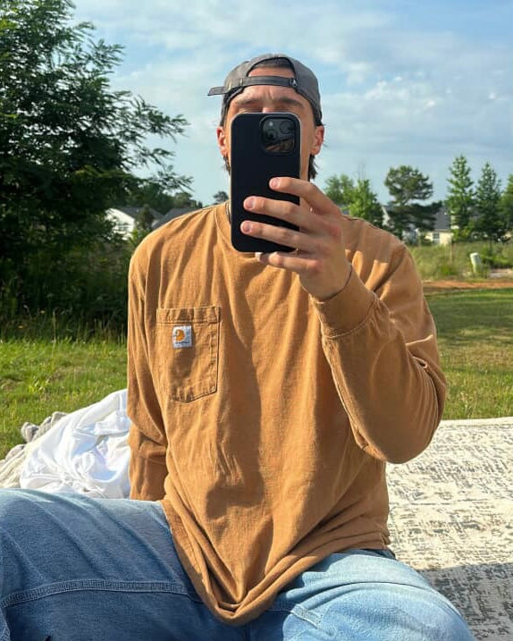 Vtg Carhartt Long Sleeve