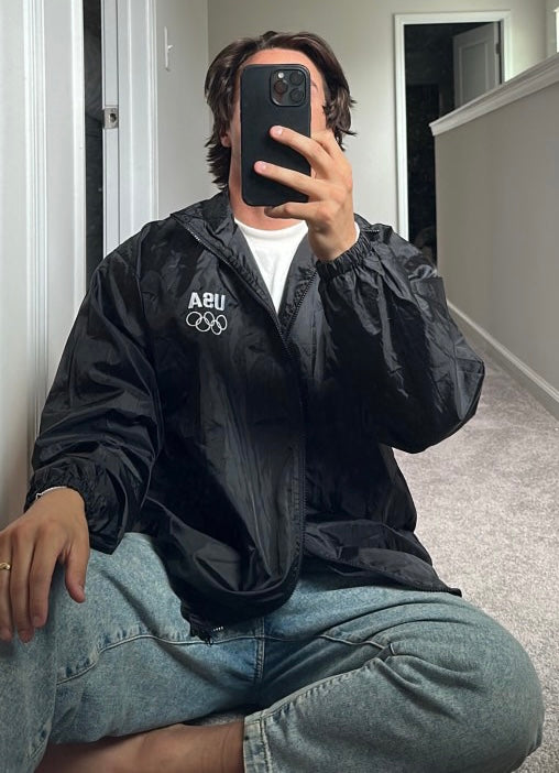 Vtg Olympic Windbreaker