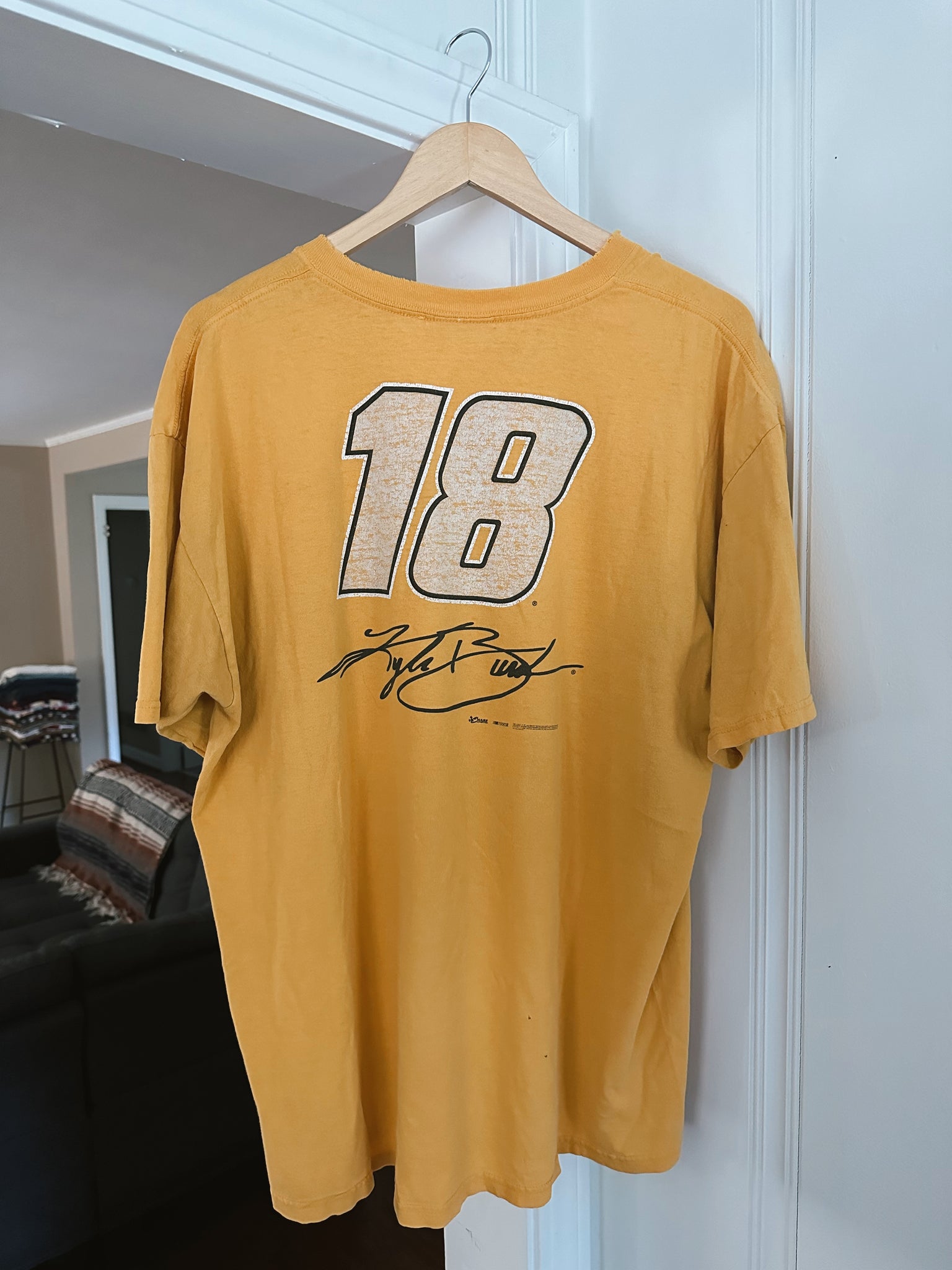 Vtg Kyle Busch Nascar T-Shirt (XL)