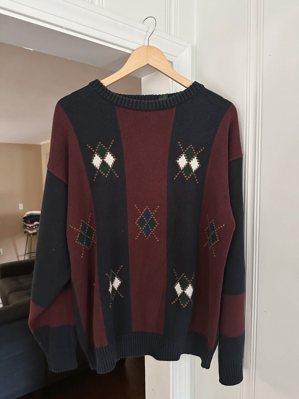 Vtg Golf Dad Sweater (L)