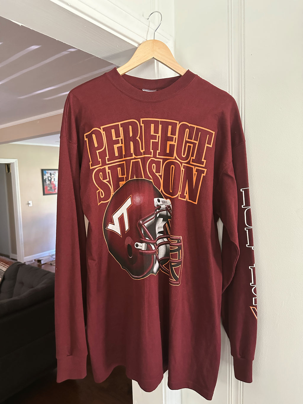Vtg Virginia Tech Long Sleeve (XL)