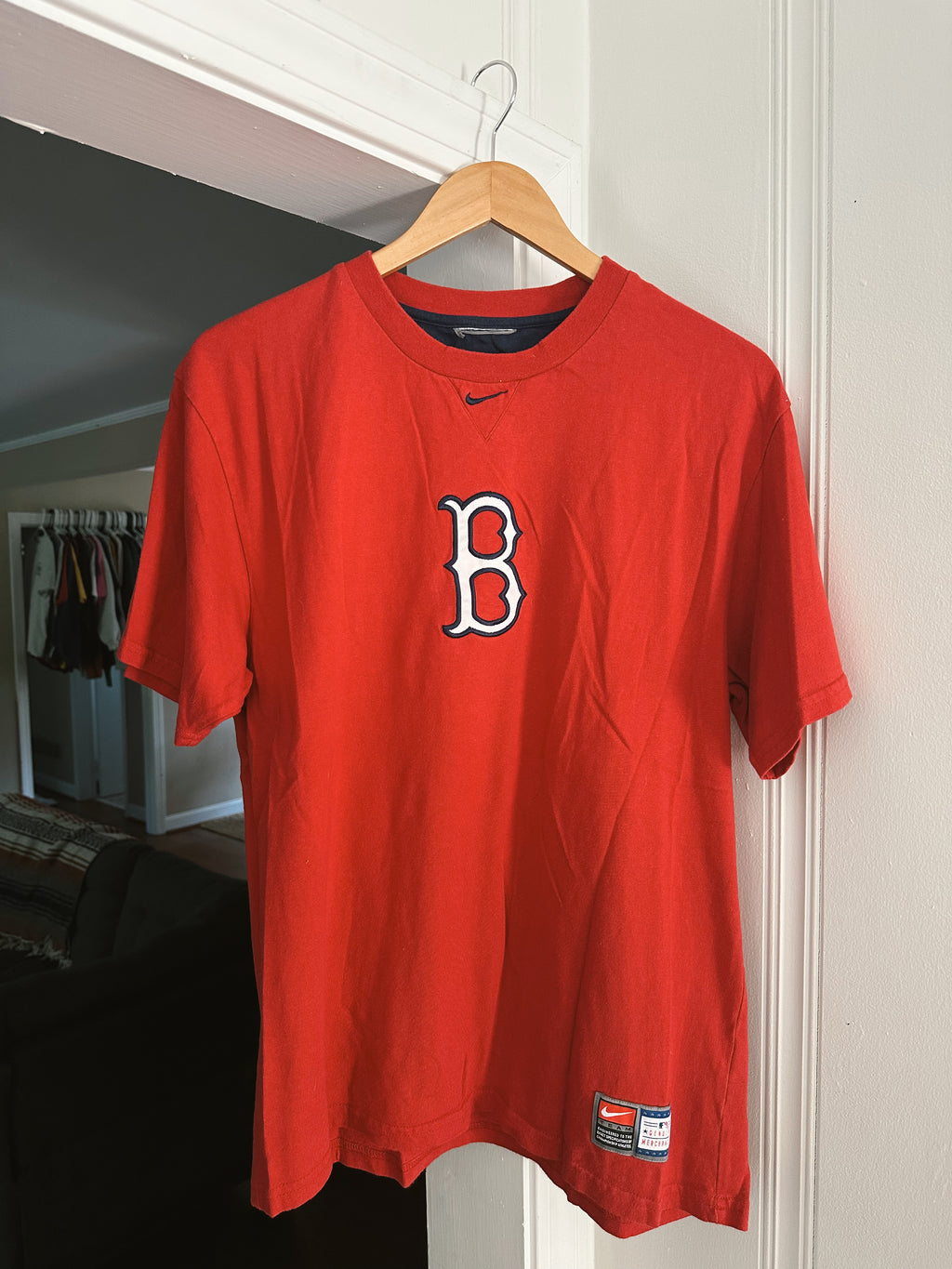 Vtg Nike Red Sox T-Shirt (M)
