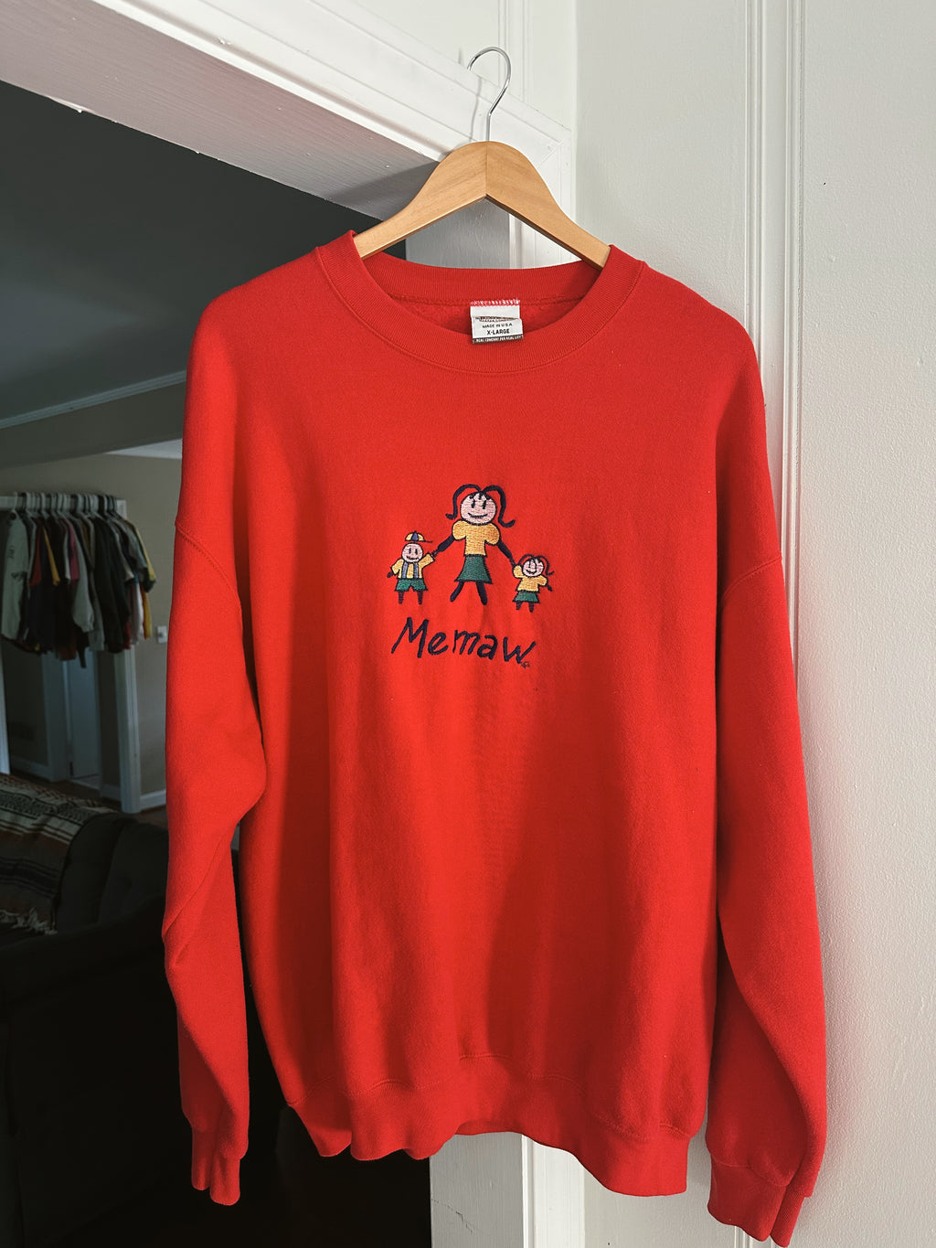 Vtg Memaw Crewneck (XL)