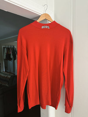 Vtg Cincinnati Reds Mockneck (XL)