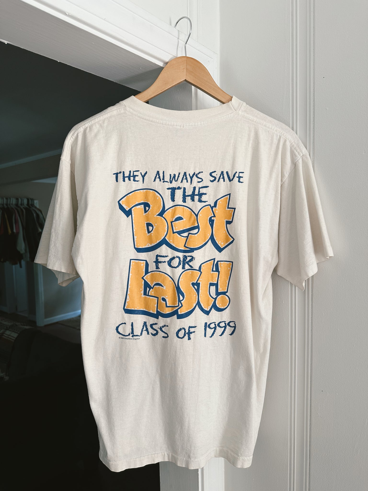 Vtg Class of ‘99 T-Shirt (L)