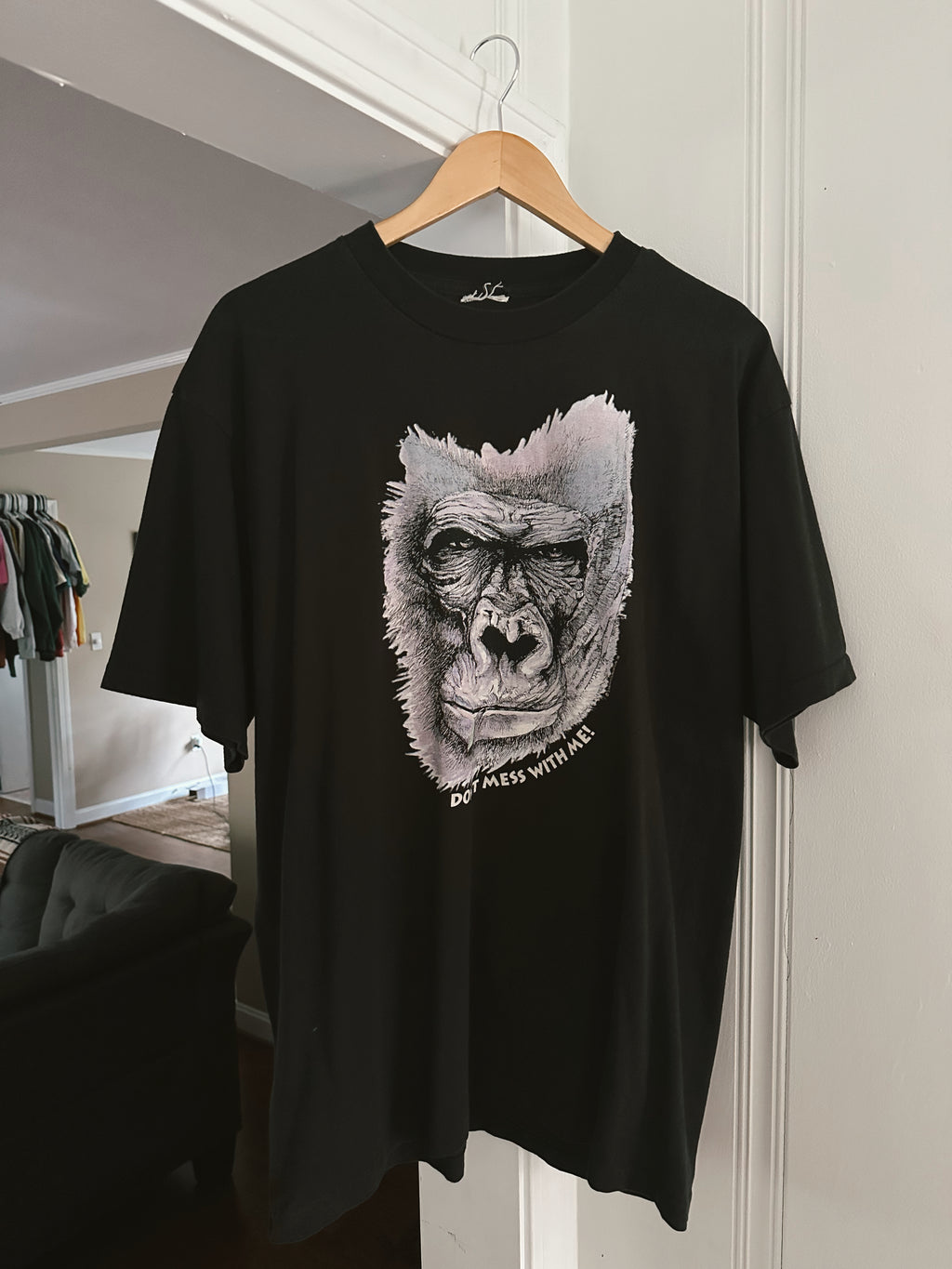 Vtg Gorilla “don’t mess with me” T-Shirt (XL)