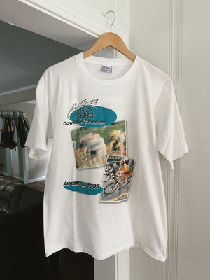 Vtg Cycling T-Shirt (L)