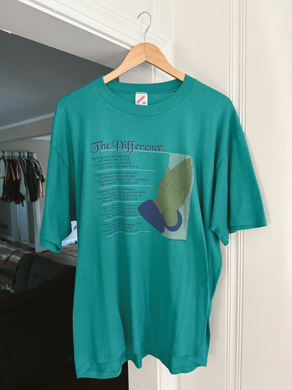 Vtg Prayer T-Shirt (XXL)