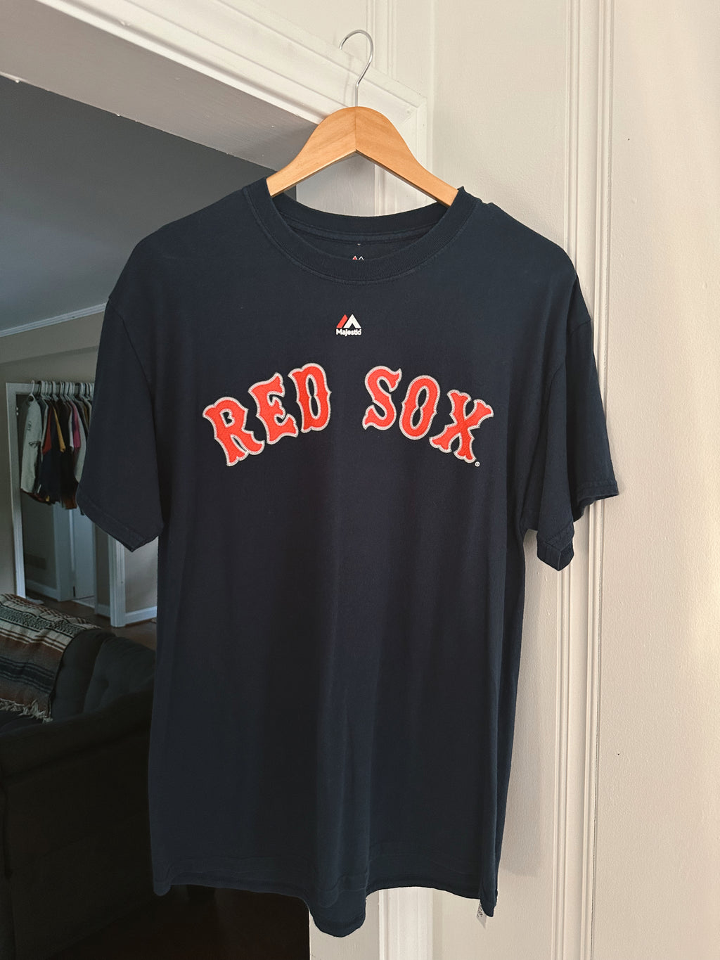 Vtg David Ortiz Red Sox T-Shirt (L)