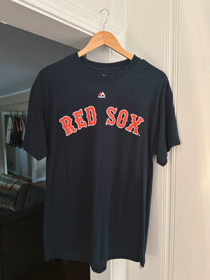 Vtg David Ortiz Red Sox T-Shirt (L)