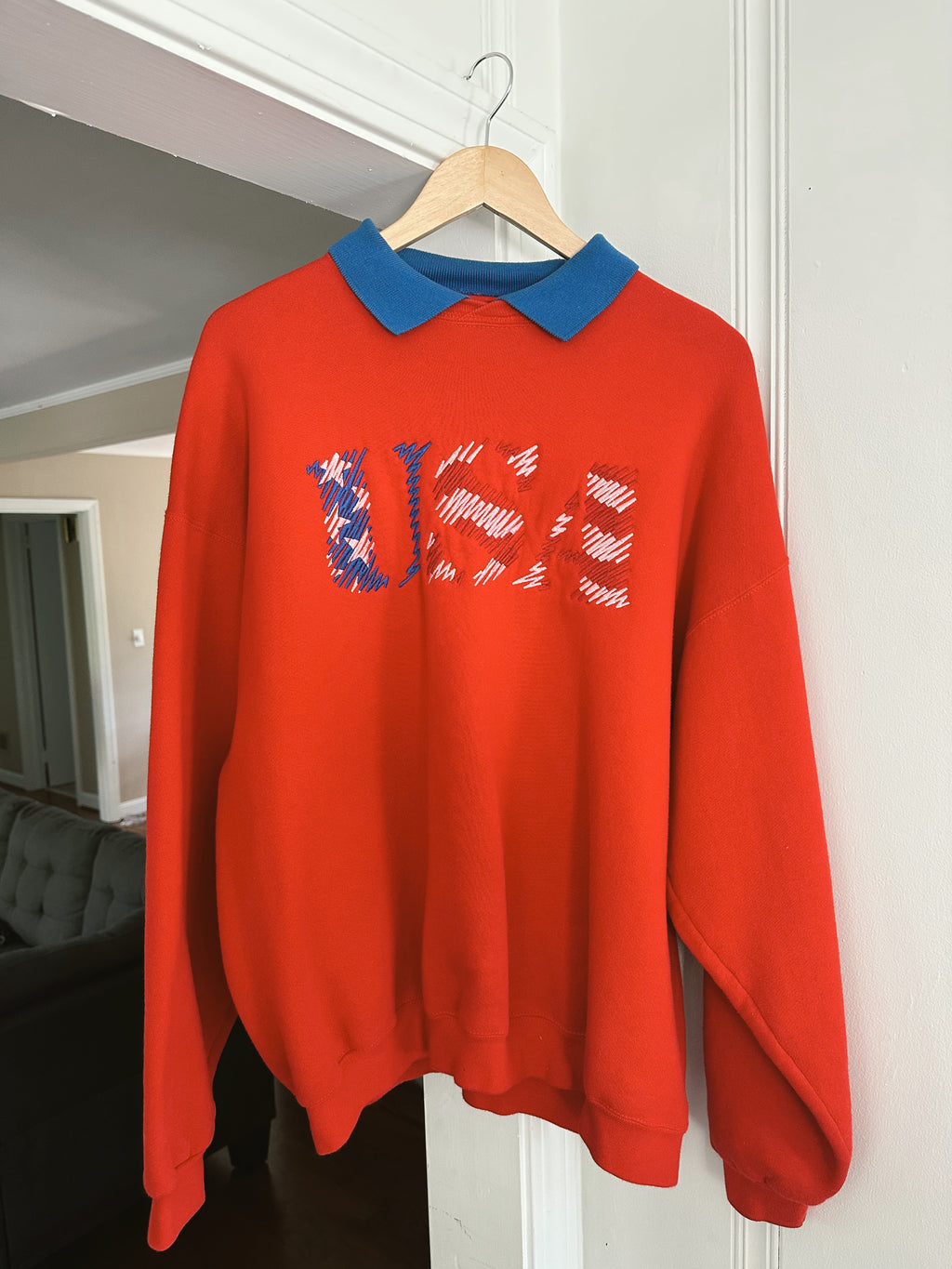 VTG COLARD USA CREWNECK (XL)