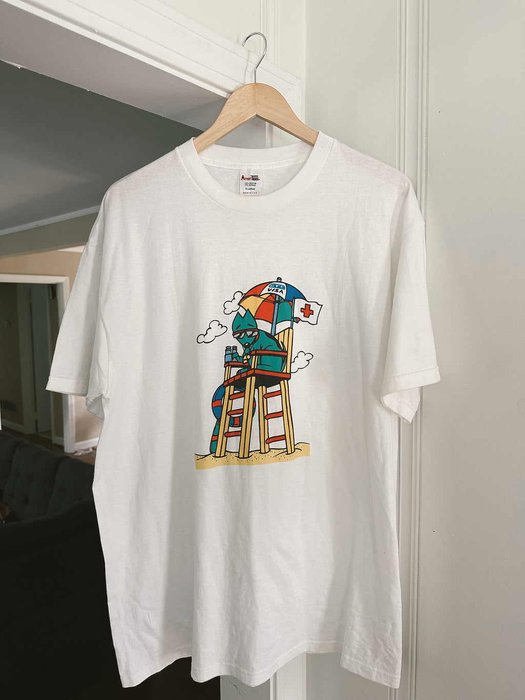 VTG VISA CARD T-SHIRT (XL)